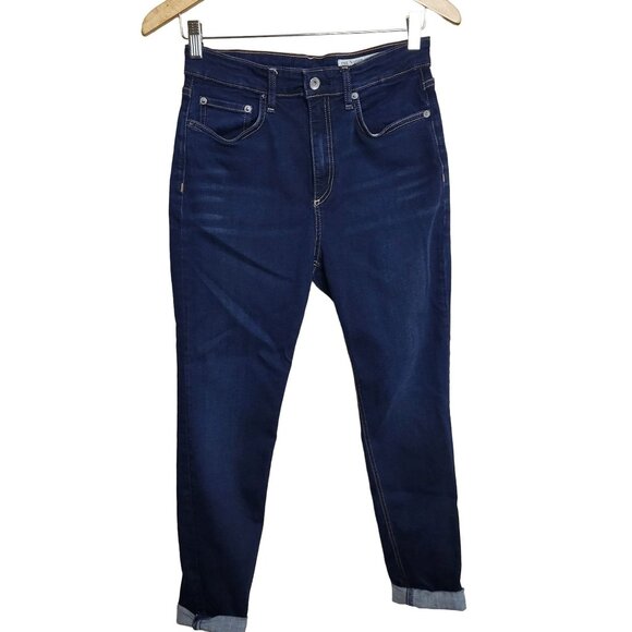 Rag & Bone Nina High Waist Ankle Skinny Jeans In Carmen Size 28 - Picture 2 of 8